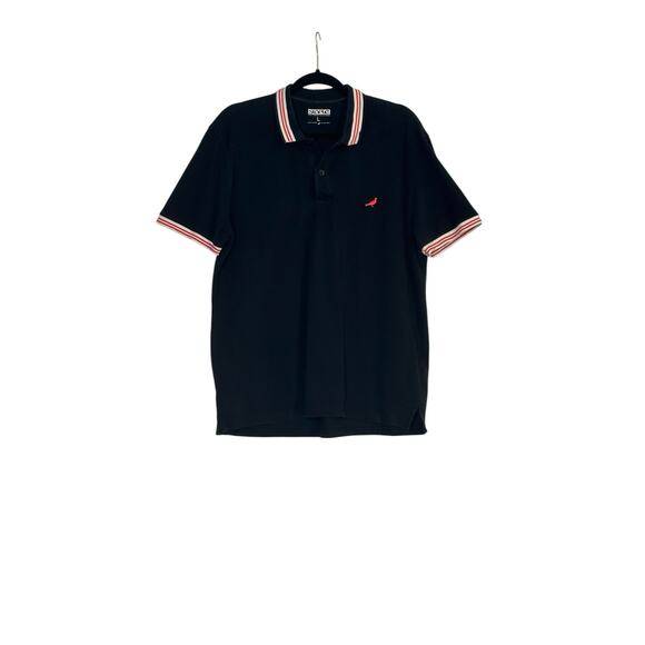 Staple World Reknown Pigeon Brand Black Short Sleeves Polo Shirt size large - Picture 7 of 9